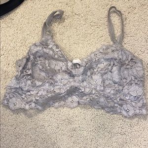 Grey bralette